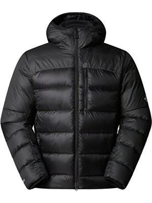 The North Face M Hke Kalix Down Hooded Jacket Erkek Outdoor Montu (700 Dolgu Kaz Tüyü) NF0A8D1YJK31 Siyah