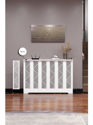 Bagax Gordion Model, Beyaz Renk,iç Ölçü 116 cm Dış Ölçü 120 cm Petek Kaplama, Dresuar