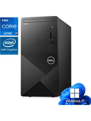 Dell Pc Vostro 3030 I7-12700 24GB Ddr5 256GB SSD N6007VDT3030MT ATL24 WIN11PRO Masaüstü Bilgisayar