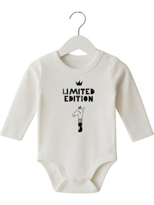 Babytex %100 Pamuk Bebek Body & Zıbın Baskılı Zıbın Uzun Kollu Zıbın