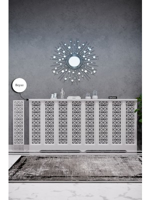 Bagax Karatay Model, Beyaz Renk,iç Ölçü 156 cm Dış Ölçü 160 cm Petek Kaplama, Dresuar