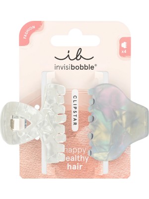 Invisibobble Clipstar M Pearly Frost 2 Adet Mandal Toka