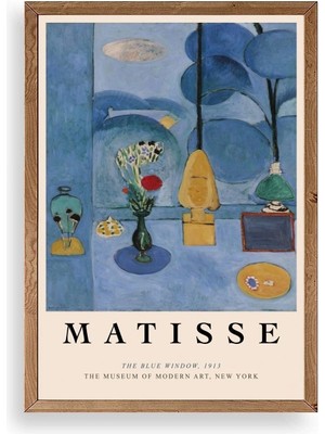 Durukar Matisse Ahşap Çerçeveli Tablo 17 x 23