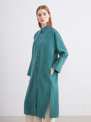 Lc Waikiki Yeni Sezon Oversize Modal Karışımlı Kadın Gömlek Tunik