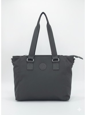 Kadın 4 Gözlü Suya Dayanıklı Paraşüt Kumaş Ayarlanabilir Çapraz Askılı El ve Omuz Çantası