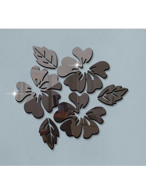 As Tasarım Lazer Geyik001 Model Modern Duvar Dekorasyon Süs Akrilik Kırmızı Renk 25 cm