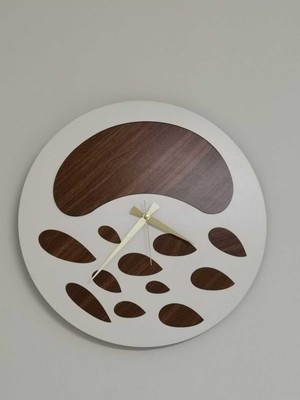 As Tasarım Lazer Nova Model Duvar Saati 50 x 50 cm - Duvar Dekorasyon Ürünleri