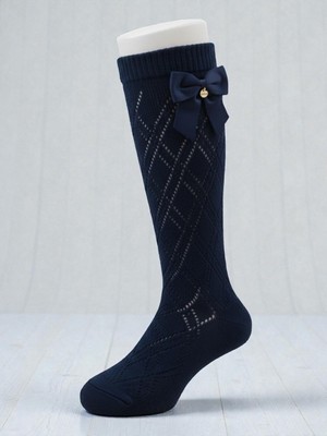 Ugly Duck Kukuli Aksesuarlı File Golf Çorap - Lacivert