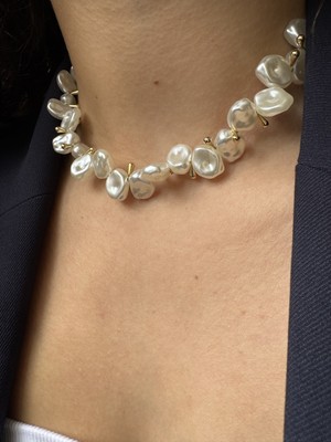 M Miel Kadın İnci Boncuk Kolye