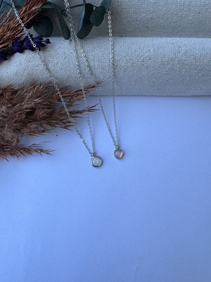 M Miel Kalp Detay 2li Set Kolye