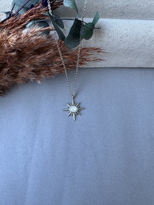 M Miel Kutup Yıldızı Kolye