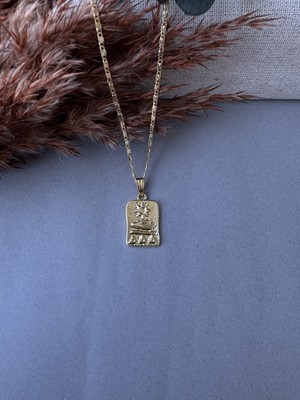 M Miel Kadın Güneş El Detay Bereket Kolye