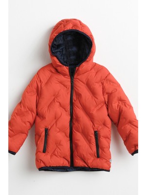 Nanica 9-15 Yaş U.S Polo Lisanslı Sırt Dikey Baskı Şortlu Erkek Çocuk Takım Kırmızı