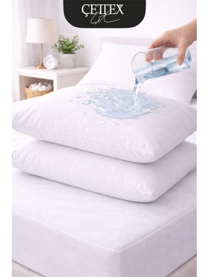 Çettex 2 Li Micro Sıvı Geçirmez Yastık Alezi