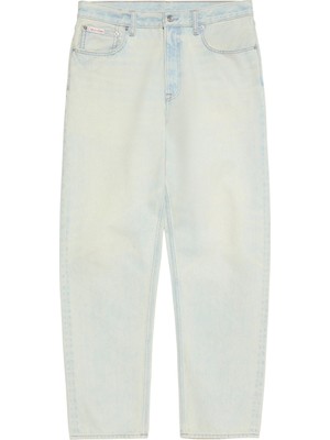 Calvin Klein Erkek Mavi Calvin Klein 90S Taper Seaglass Jean Erkek Mavi Kot Pantolon