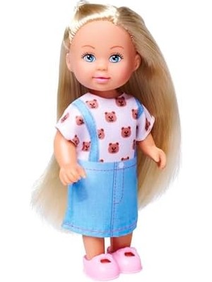 Simba Evi Moda Heyecanı, Kot Elbise, Kıyafet ve Spor Ayakkabıları Ile Birlikte, Ek Iki Kıyafet, 12 Santimetre