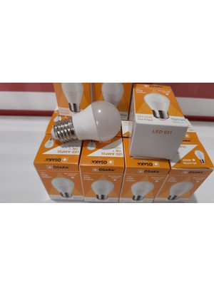 Osaka 230V 7W E27 G45 LED Top Ampul Beyaz LED 031