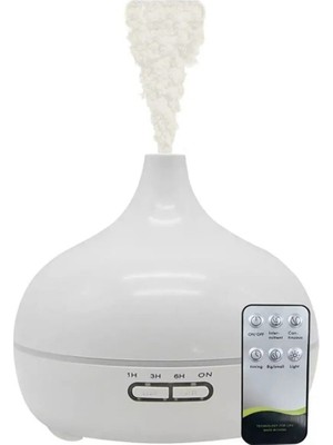 Tedaks Sonx Aroma Difüzörü Gece Işığı 7 LED Hava Nemlendirici Kumandalı Buhar Makinesi 500 ml