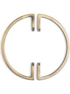 128 Mm Antik Rengi Modern Kulp Tek Adet Yarım - Ssy4700 0128 Abm