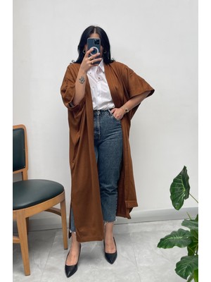 Nisum Moda Triko Görünümlü  Kısa Kol Hırka