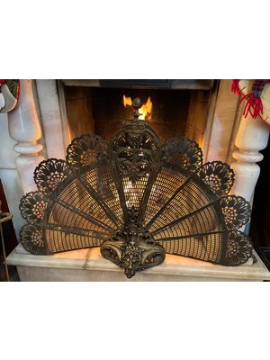 TT Fransız Bronz Katlanır Şönine Önü 84 cm 56 cm Ölçülerinde