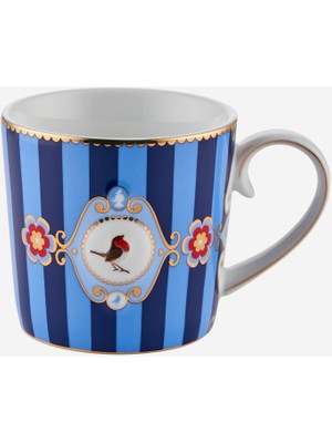 Pip Studio Love Birds Mavi Porselen Kupa 150 ml