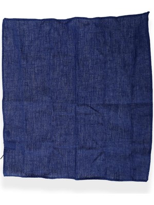 Uki Lacivert Keten Cep Mendili