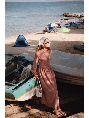 Manuka Pötikare Gipeli Elbise Kiremit