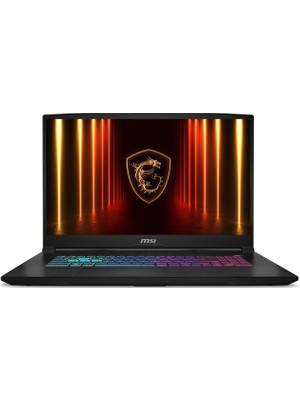 MSI Katana 17 Hx B14WGKA39-046XTRA39 Intel Core I7 14650HX 32GB 2tb SSD RTX5070 Freedos 17.3" Wqhd 240Hz IPS Taşınabilir Bilgisayar