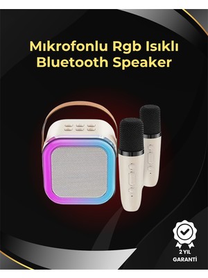 Tgzm Kompakt Tasarımlı ve Kolay Taşınabilir Karaoke Sistemi - TG0012-2ROAK1