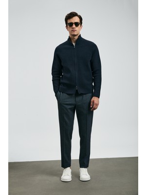 Lufian Strus Smart Erkek Chino Pantolon Slim Fit Lacivert