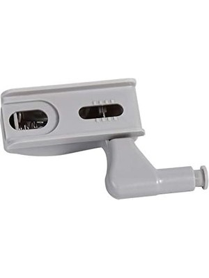 Menteşe LED Sensör Işık, Evrensel Dolap Klozet Gece Işıkları, 1'lu Paket(Beyaz)