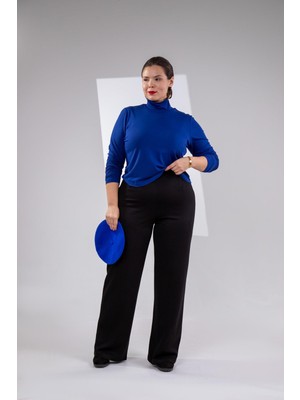 Roxxlen Büyük Beden Flato Cepli Pantolon