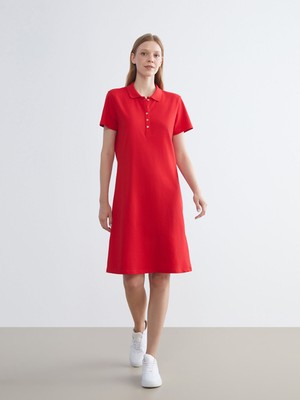 Lc Waikiki Yeni Sezon Polo Yaka A Kesim Elbise