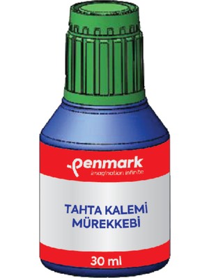 Belirtilmemiş Tahta Kalemi Mürekkebi 30 ml Yeşil