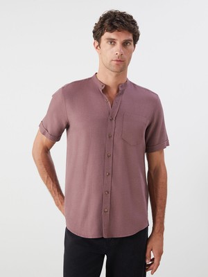 Lc Waikiki Yeni Sezon Regular Fit Hakim Yaka Kısa Kollu Erkek Gömlek