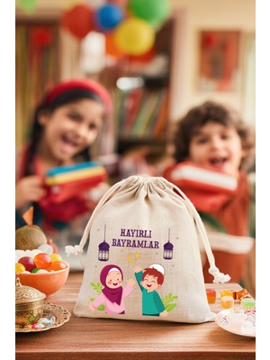 Aprendi Bayrama Özel Harçlık Kesesi Bayram Harçlığı Kesesi 10X15 (5 Adet) Model- 27