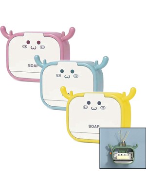 Go İthalat Aç Kapa - Figürlü Sabunluk Kutusu - Askılık (5263)