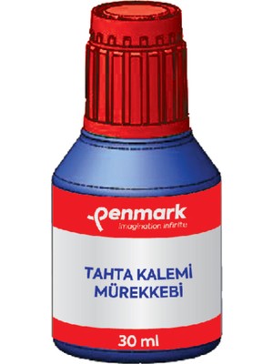 Belirtilmemiş Tahta Kalemi Mürekkebi 30 ml Kırmızı