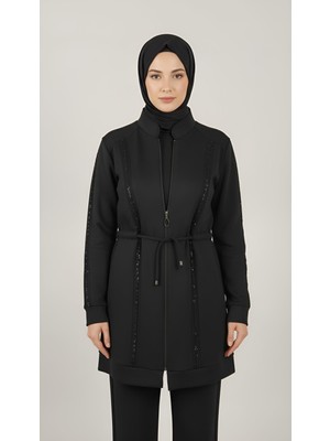 Dantel Detaylı Premium Modal Tesettür Ikili Takım