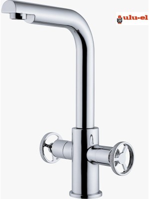 Ulu-El Lavabo Batarya Çeşme Musluğu