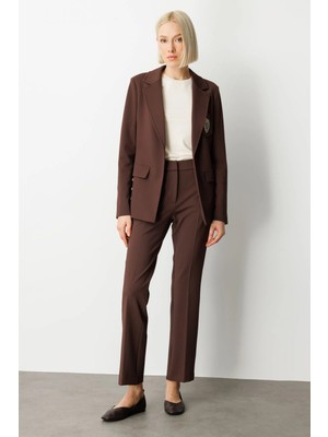 Ekol Beli Lastikli Bol Paça Pantolon 5035