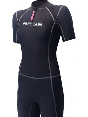 Free-Sub 3mm Typhoon Kadın Shorty Dalış Elbisesi