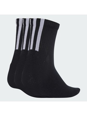 Adidas Originals JV7426 Quarter 3 Back Stripes Socks 3 Pairs