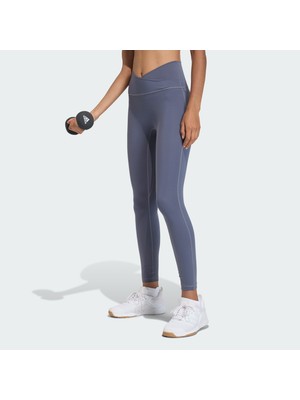 Adidas Performance KT3285 3 Stripes Studio All Me 7/8 X-Over Leggings