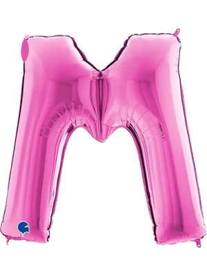 Folyo Harf M Pembe 40 Inc 101 Cm-Grabo