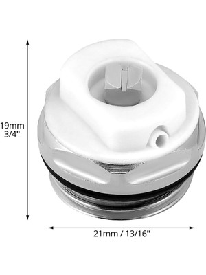 DESIPHON Panel Radyatör Petek Hava Alma Pürjör Tahliye Tapası Metal Dayanıklı Kolay Kullanım