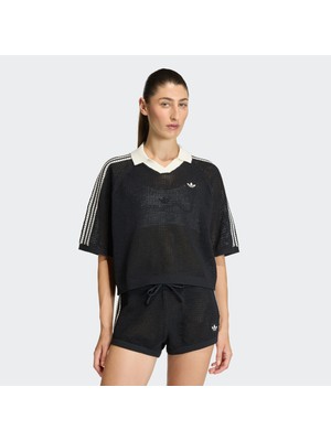 Adidas Originals KC6491 Knıtted Crochet Polo