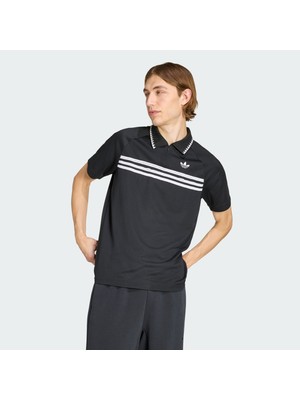 Adidas Originals KE2141 Chest Stripes Slim Polo Shirt