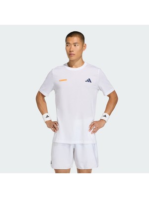 Adidas Performance KB9431 Tennis Hot Egg Graphic T-Shirt